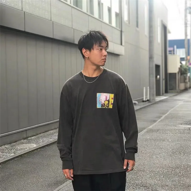 Толстовки с капюшоном c. E Cav Empt для мужчин и женщин, хлопковая отражающая вставка, свободная водолазка, Повседневная Уличная Толстовка в стиле хип-хоп