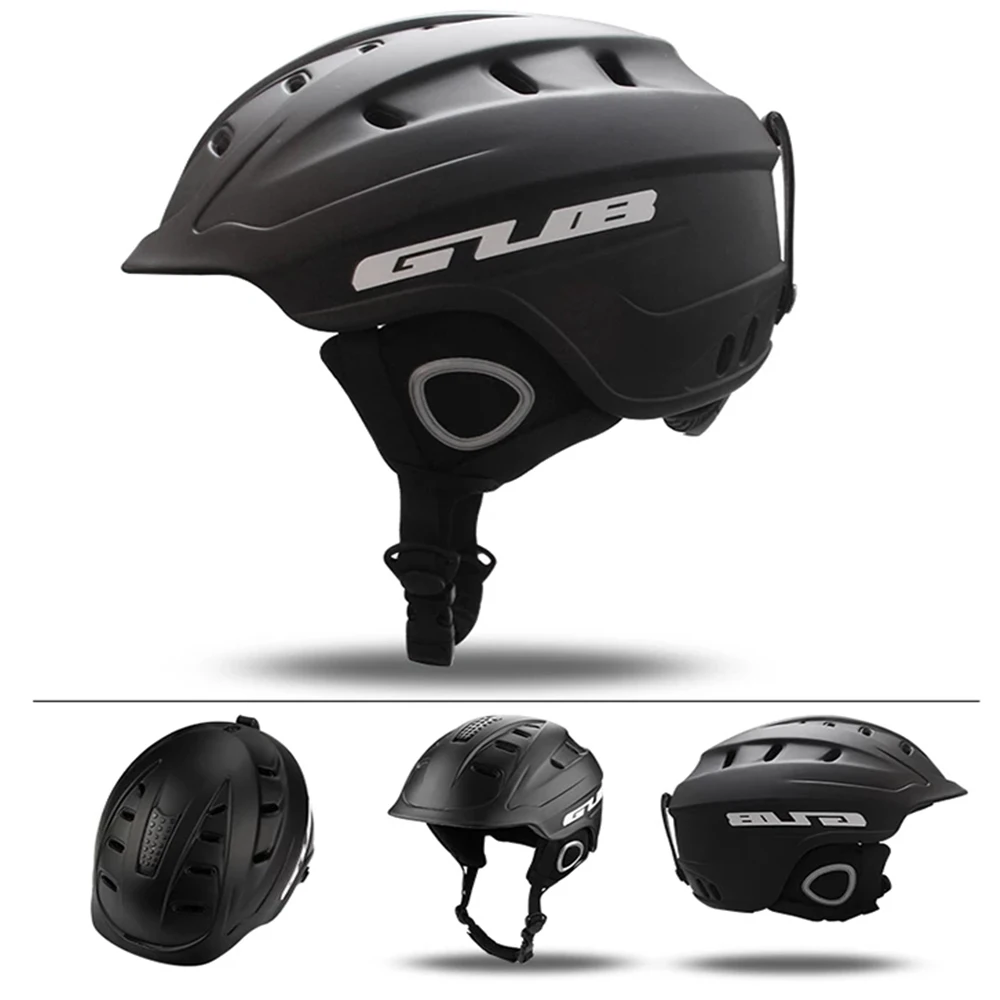 

GUB 616 Ski Helmet Integrally-molded Men Women Kid Safety Protect Helmet Thermal Ultralight Snowboard Helmets Accessories