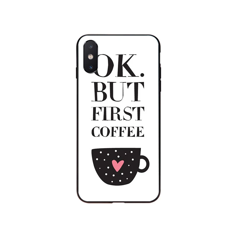 Чехол для телефона OK but first coffee iphone 13 Pro Max 12mini 12 11 ProMax XS MAX XR SE2 8 7 plus X | Мобильные