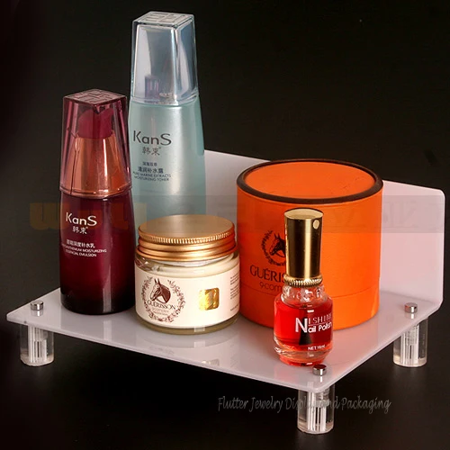 Акриловый поднос для демонстрации ювелирных изделий косметика демонстрация