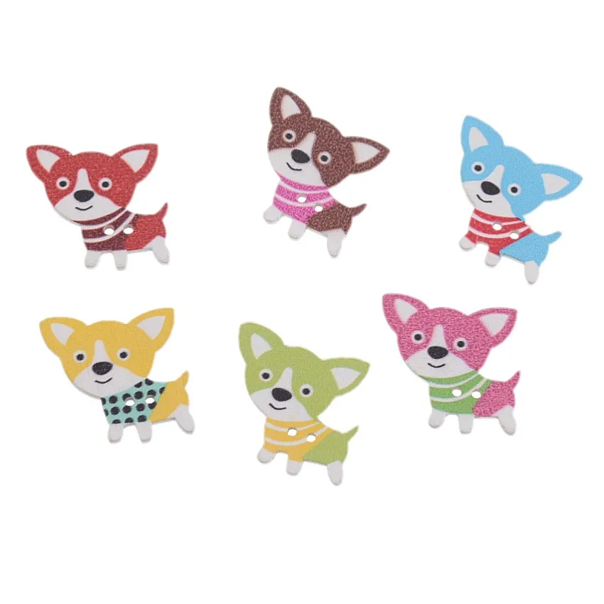 50 шт. деревянные пуговицы для скрапбукинга 25 х18 мм | Дом и сад