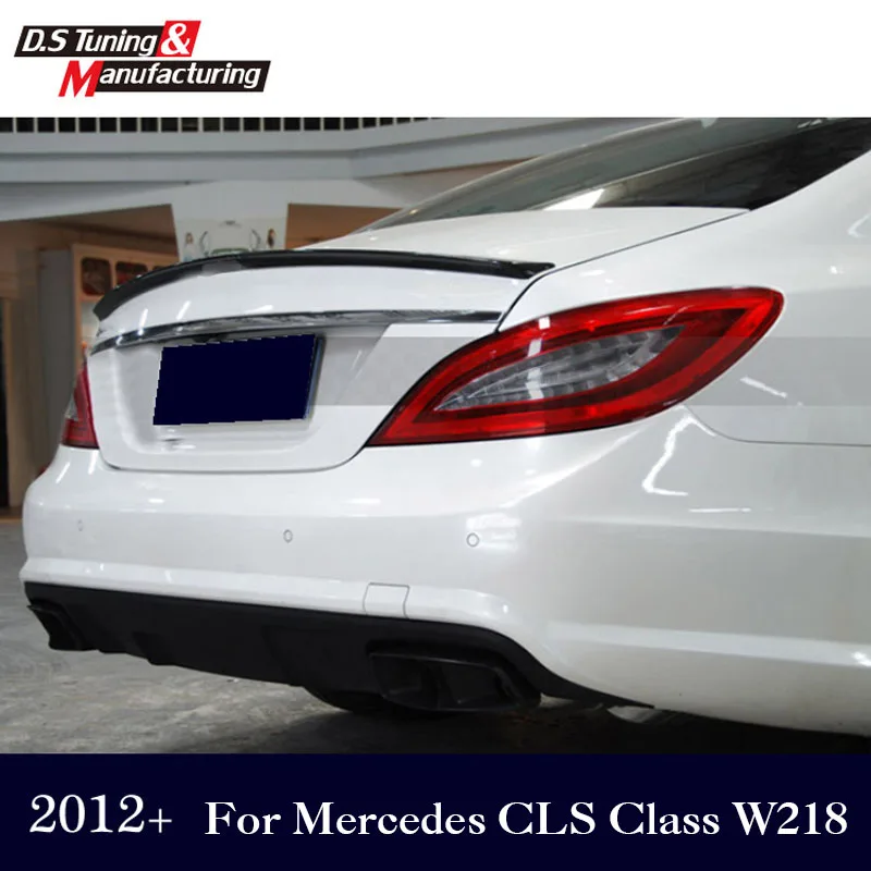 CLS W218 C218 2012 13 14 15 CF задний багажник крылья спойлер для benz | Автомобили и мотоциклы