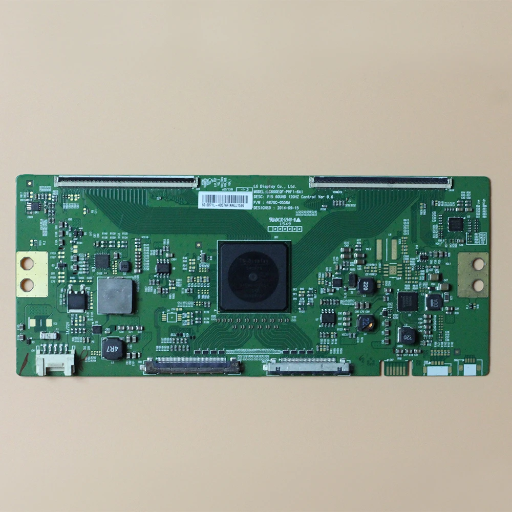 6870C-0558A TCON плата LC600EQF-PHF 1-8A1 60-дюймовая оригинальная логическая V15 60UHD 120HZ Control Ver 0 6 -