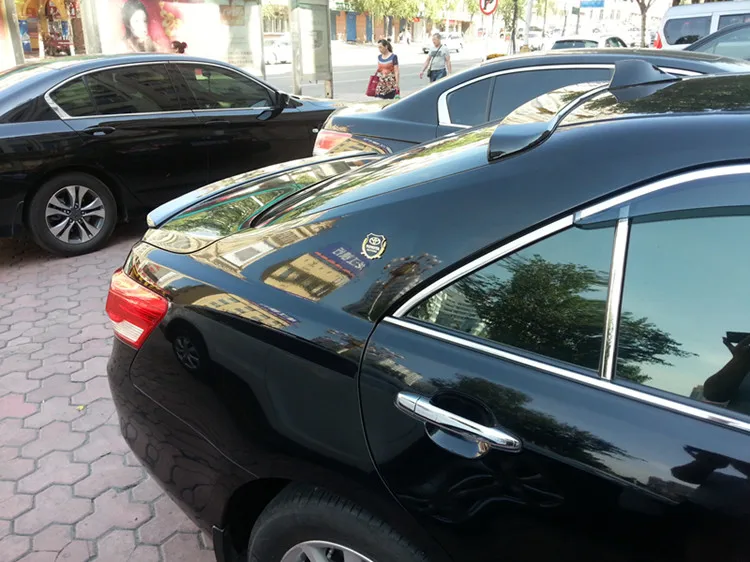 Неокрашенная Крыша заднего крыла RQXR из АБС-пластика задний спойлер для toyota camry