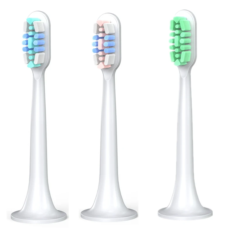 8x For Xiaomi Sonic Electric Tooth Brush Nozzles T300 T500 T700 Ultrasonic 3D High-density Replacement Toothbrush Heads enlarge