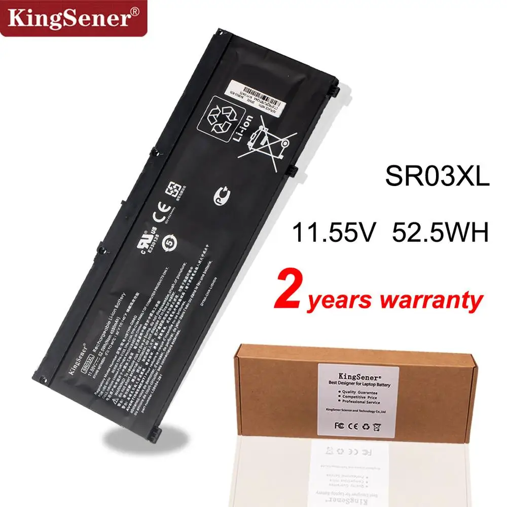 KingSener SR03XL батарея для HP OMEN 15 CX DC TPN Q211 Q194 Q193 C133 C134 HSTNN DB8Q L08934 2B1 L08855 855|Аккумуляторы
