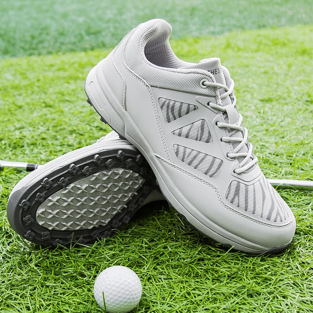 Professional Spikeless Golf Sport Sneakers For Men Big Size Golf Walking Shoes Classic Mens Trainers