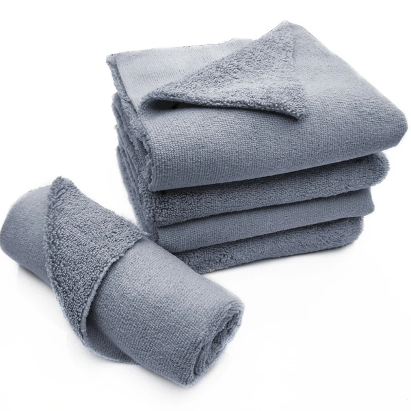 

40X40CM 380GSM Premium Microfiber Car Detailing Towel Ultra Soft Edgeless Towel