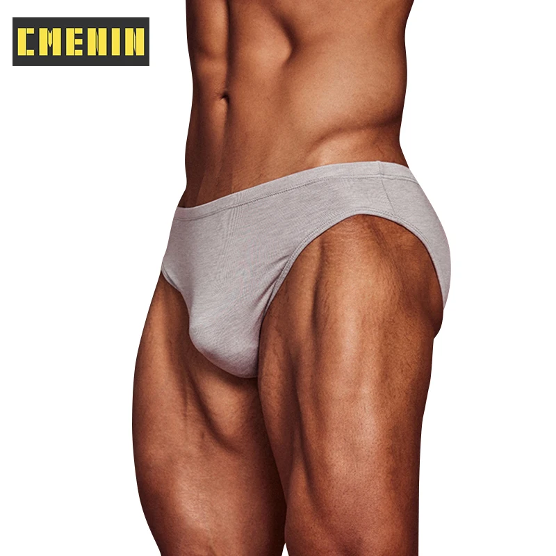 

CMENIN Modal Breathable Gay Sexy Men's Briefs Men Underpants Popular Slip Man Underwear Jockstrap Briefs Men Masculina AD315