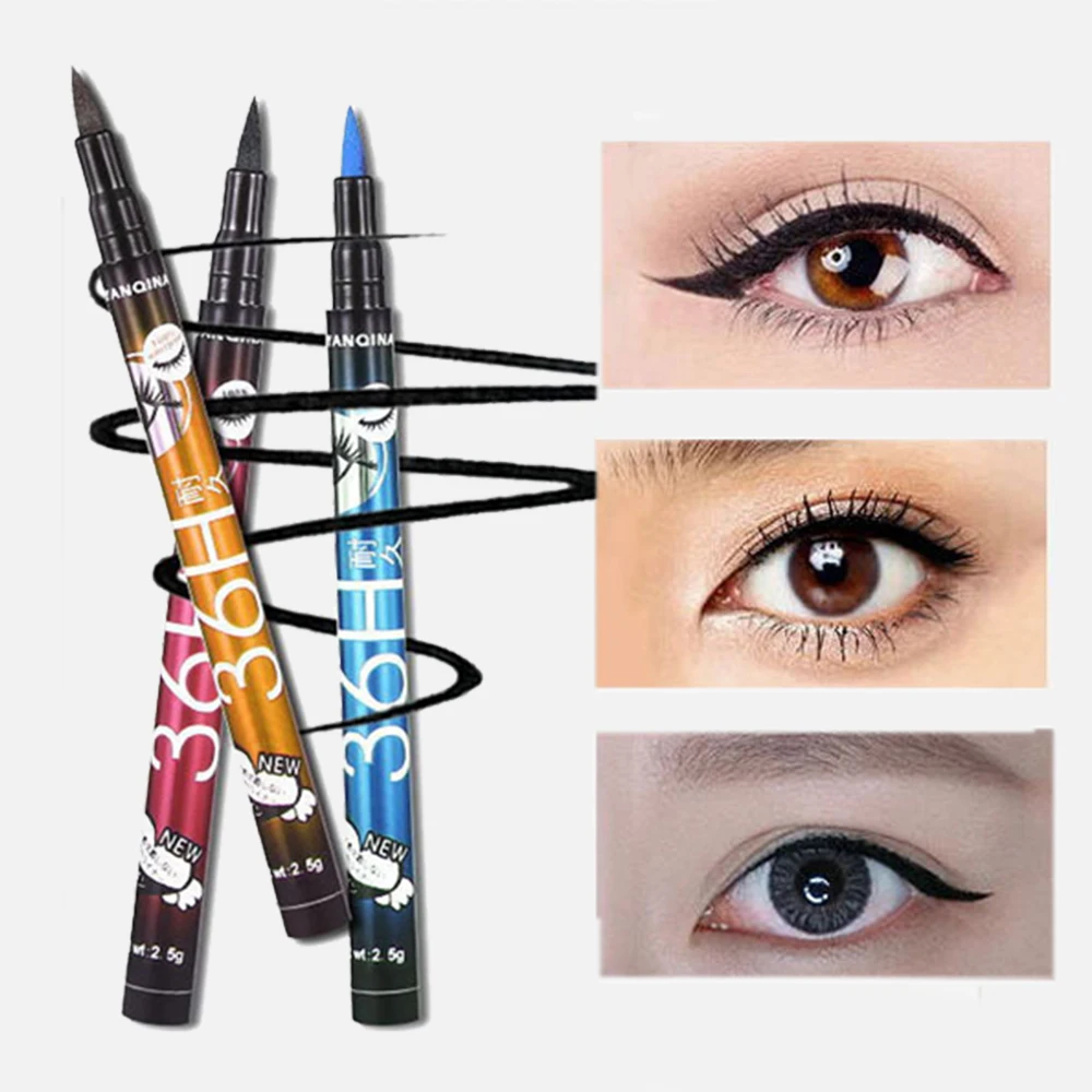 2019 модная черная жидкая подводка для глаз водостойкая стойкая косметика
