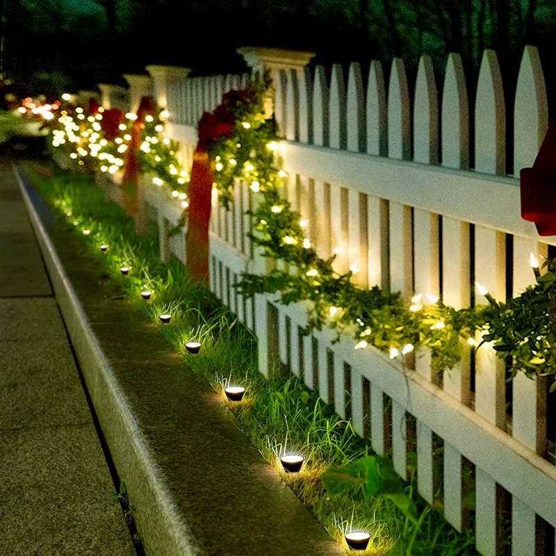 

Solar Mini String Lights Solar Garden Light Fairy Garden Solar Lawn Light Waterproof Underground Street Lamp Lighting for Garden