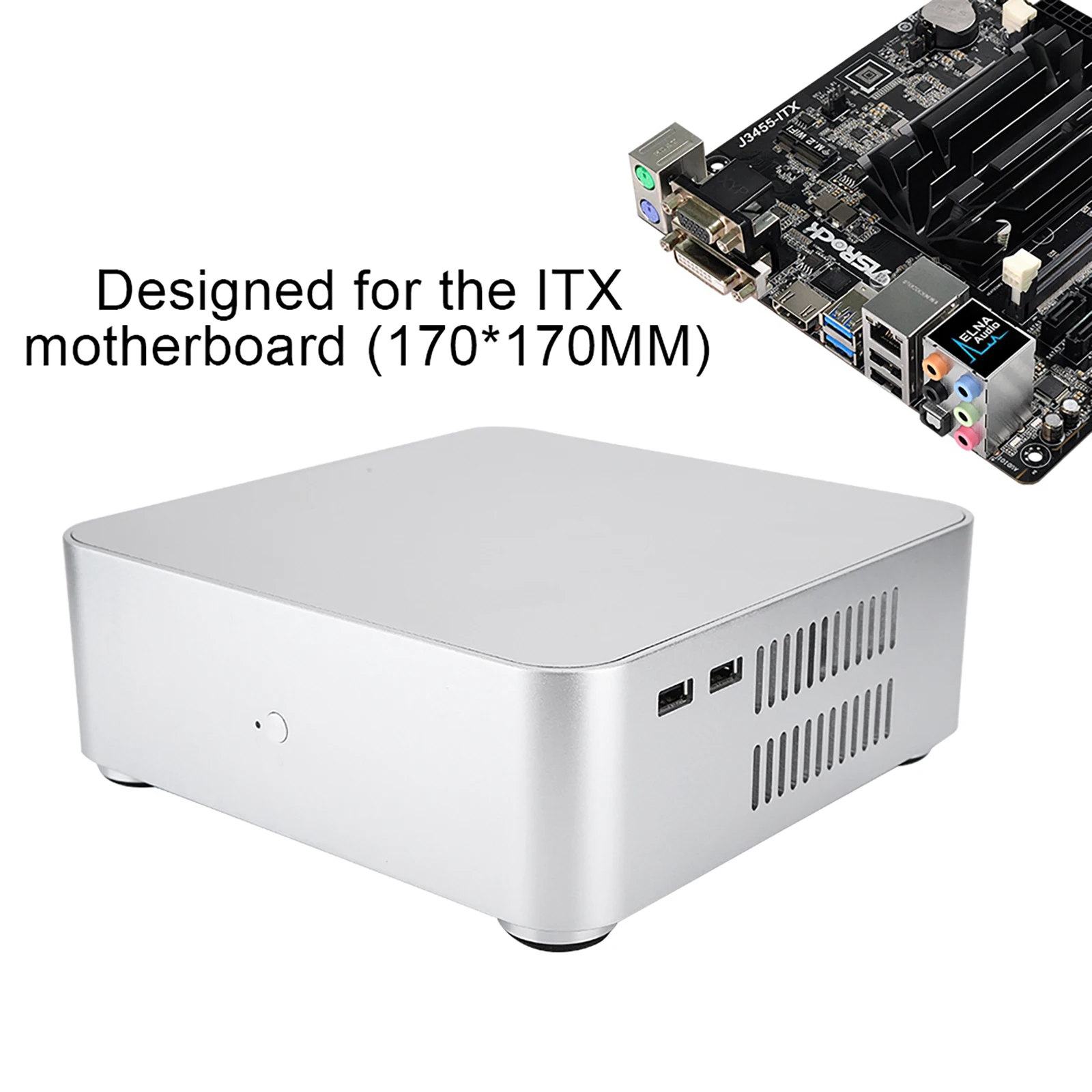 

Высококачественный чехол ITX с хорошей общей производительностью, подходит для ПК, домашнего офиса, чехол для ноутбука с USB 2,0 ITX 2021