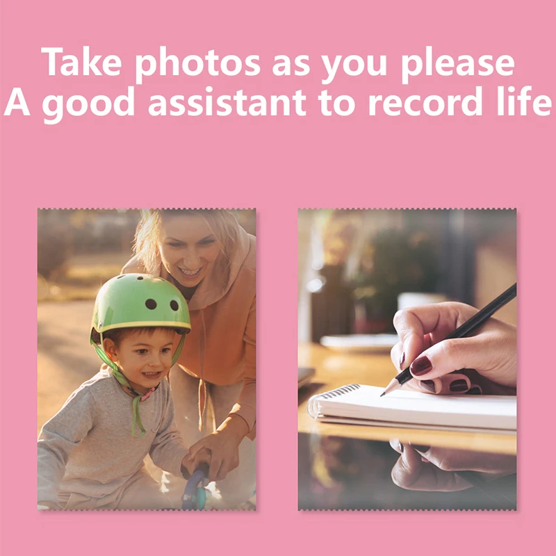 Мини-термопринтер портативный карманный принтер для фотографий термопечати