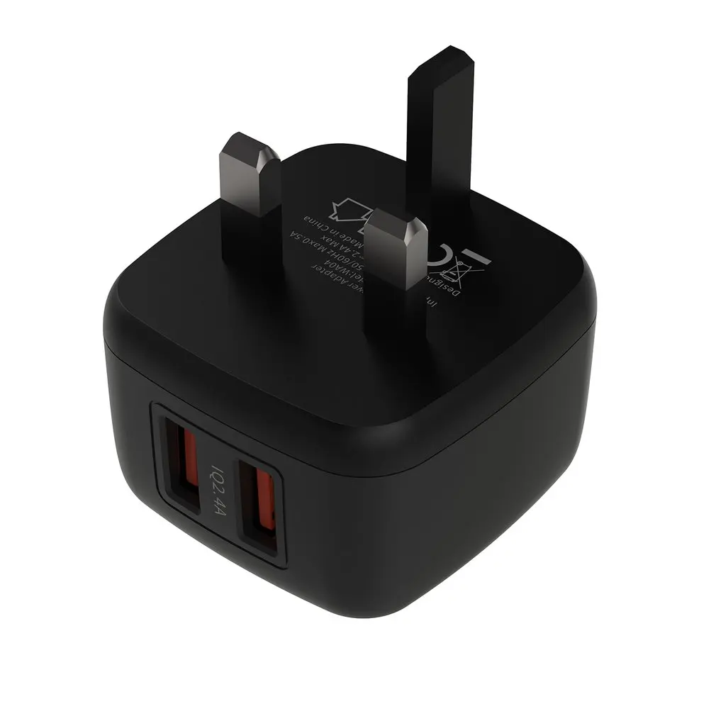 

WOPOW 5V 2.4A Smart USB Charger 2 Ports Quick Charger Adapter Travel Fast Charging Adapter For Phone Charger Head