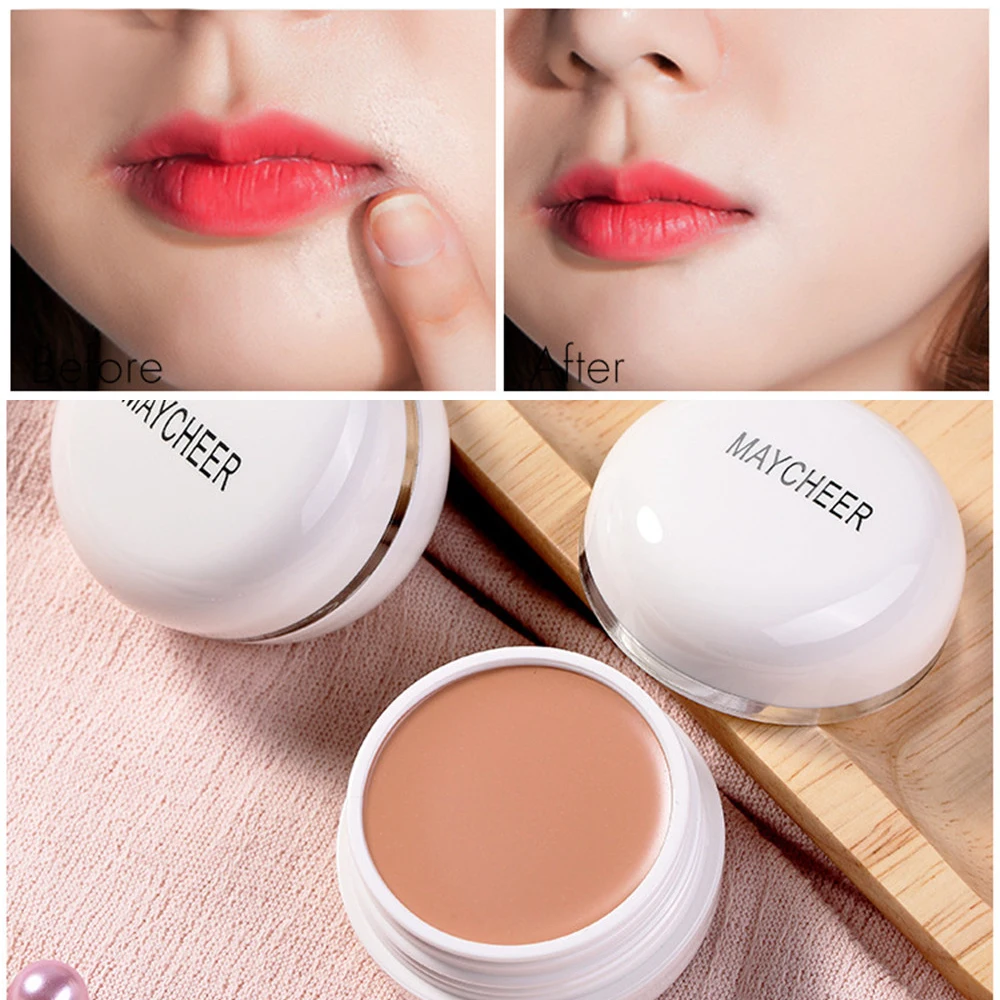 

Full Coverage Concealer Cream Makeup Base Lasting Concealer Easy To Wear Cream Moisturizer Oil Control Brighten Skin Cosmetics