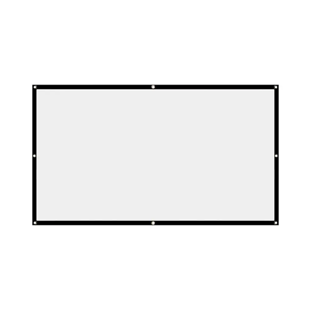 Светоотражающий экран для проектора 16:9 60 72 84 100 120 150 дюйма |