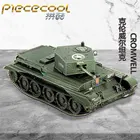 Металлический 3D-пазл Piececool CROMWELL, набор для сборки, лазерная вырезка, подарок для детей