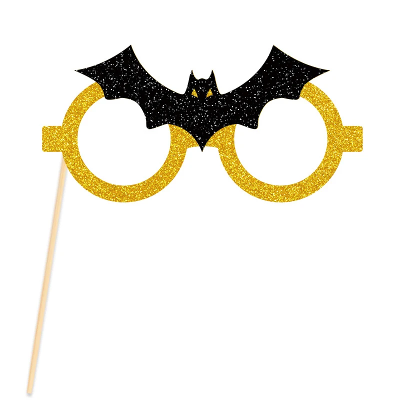 Реквизит для Фотокабины очки на Хэллоуин тыквы 6 шт./набор привидение паук | Дом и