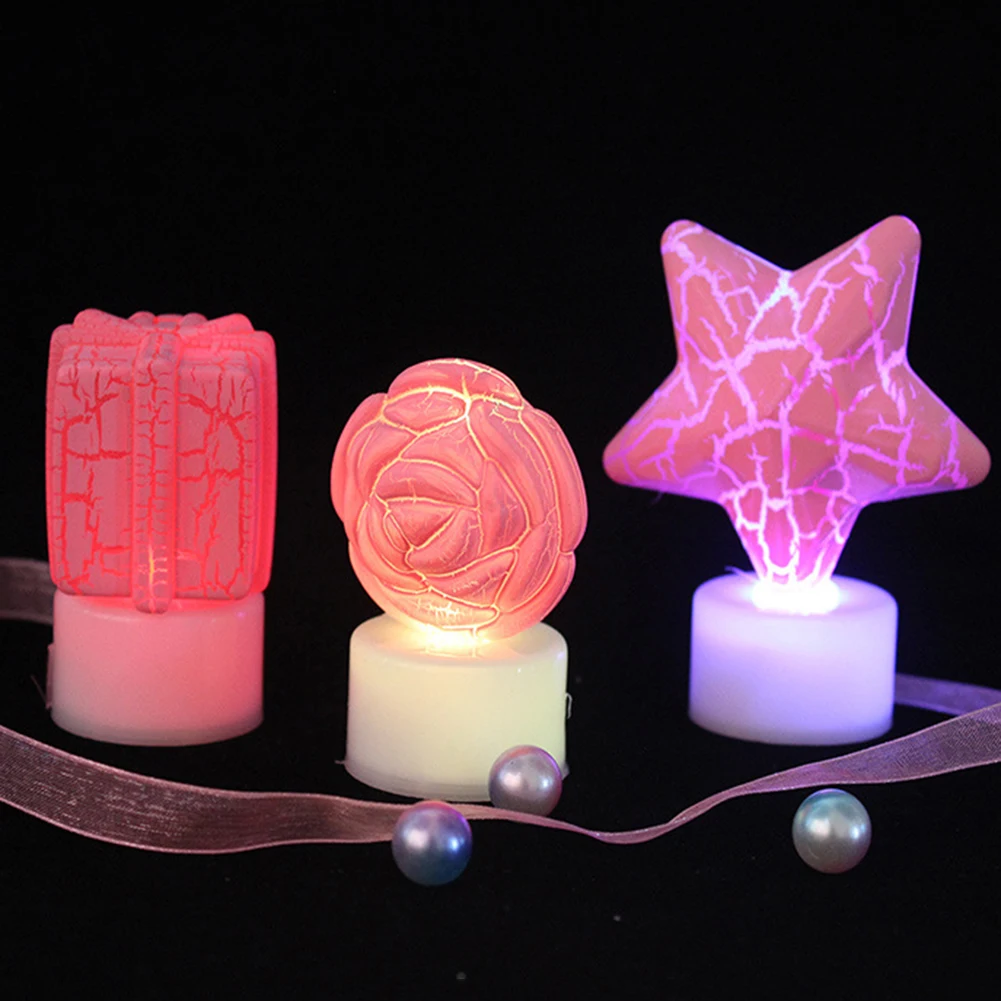 1 шт. мигающая светодиодная Ночная лампа в виде яйца|Украшения своими руками для