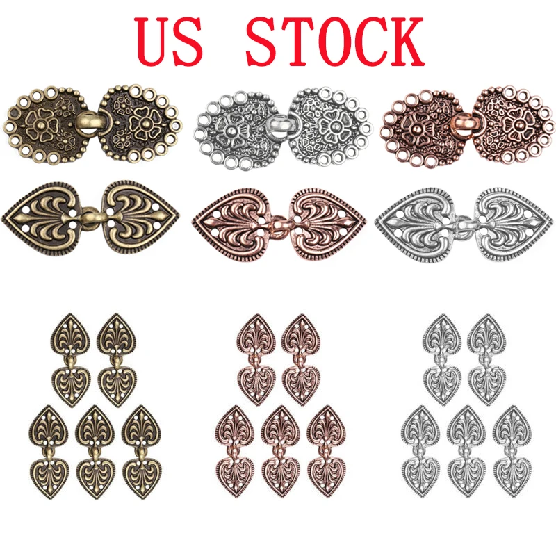 5 пар Модный Плащ застежка застежки аксессуары для швейной одежды женский