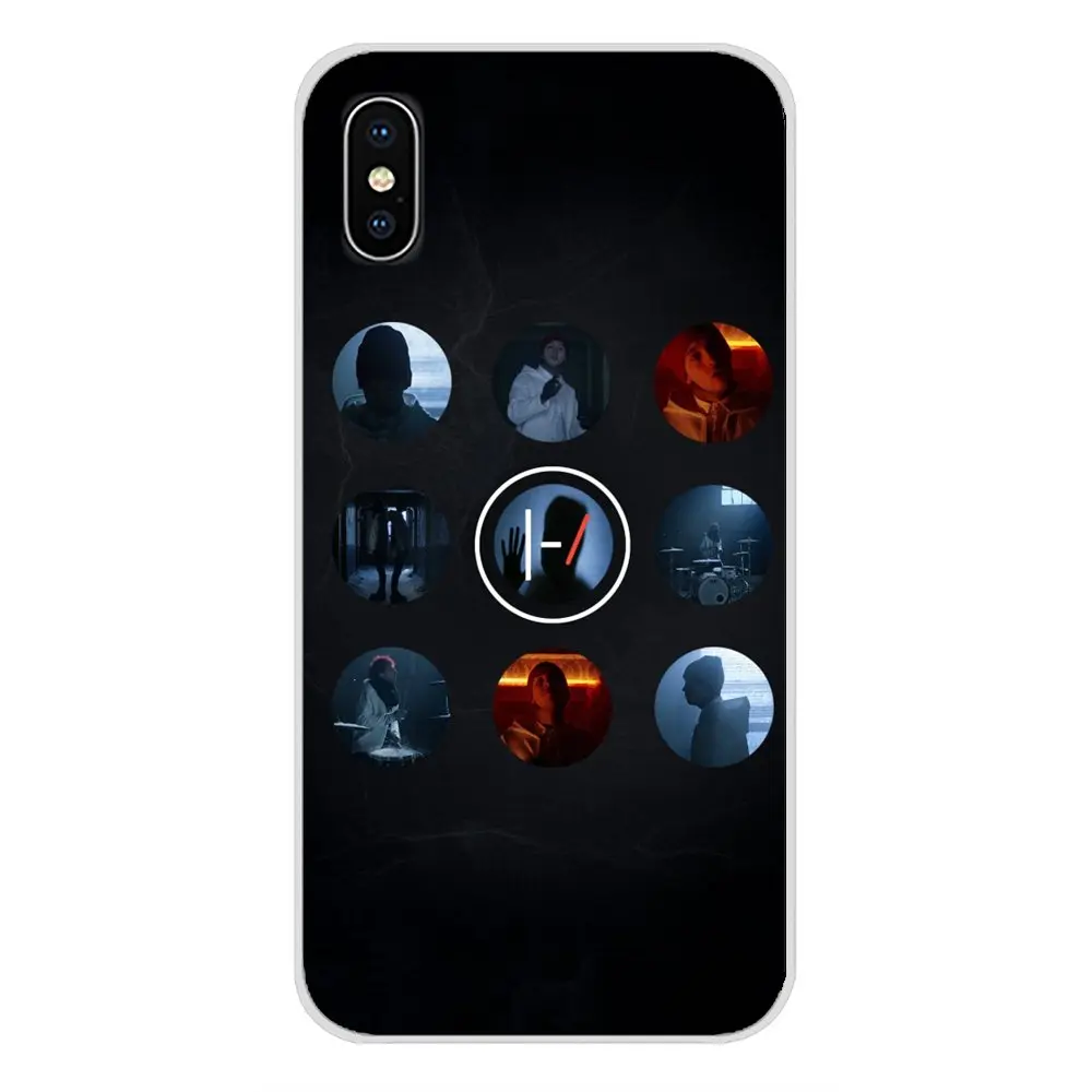 Силиконовые чехлы для Apple iPhone X XR XS 11Pro MAX 4S 5C SE 6S 7 8 Plus ipod touch 5 6 Twenty One Pilots 21 band |