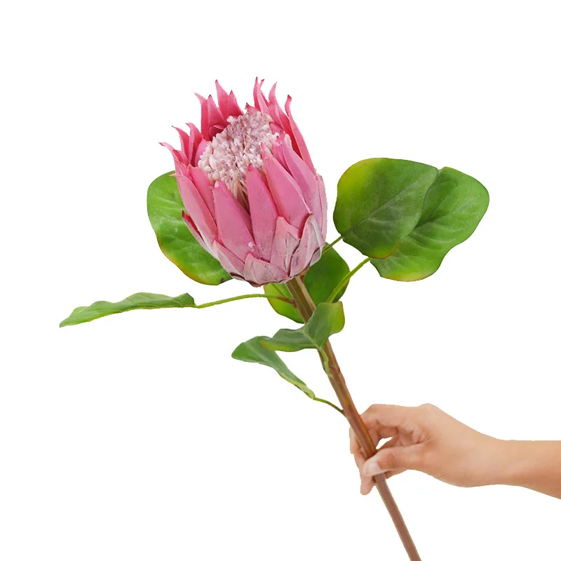 Розовый Шелковый Букет пионов искусственные головки цветов бутон невесты