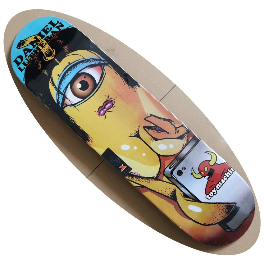 

Подлинные 8,25 дюймов 8 дюймов девушки нулевой скейтборд колоды канадский клен эпоксидной смолы клея plies deзависит от цвета профессиональный у...
