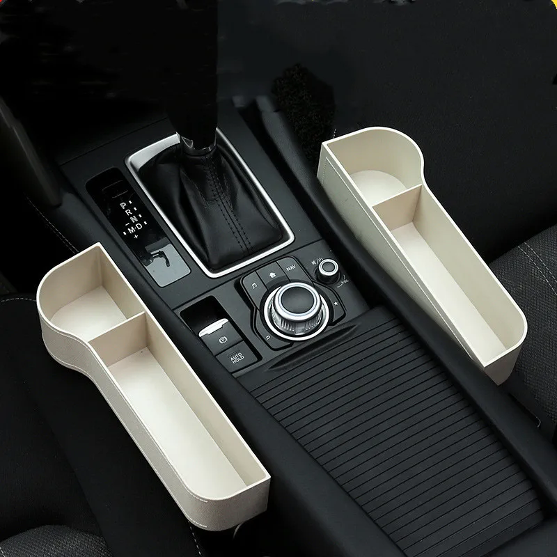 

1 pair Car seat gap storage box Car supplies car built-in bag storage box