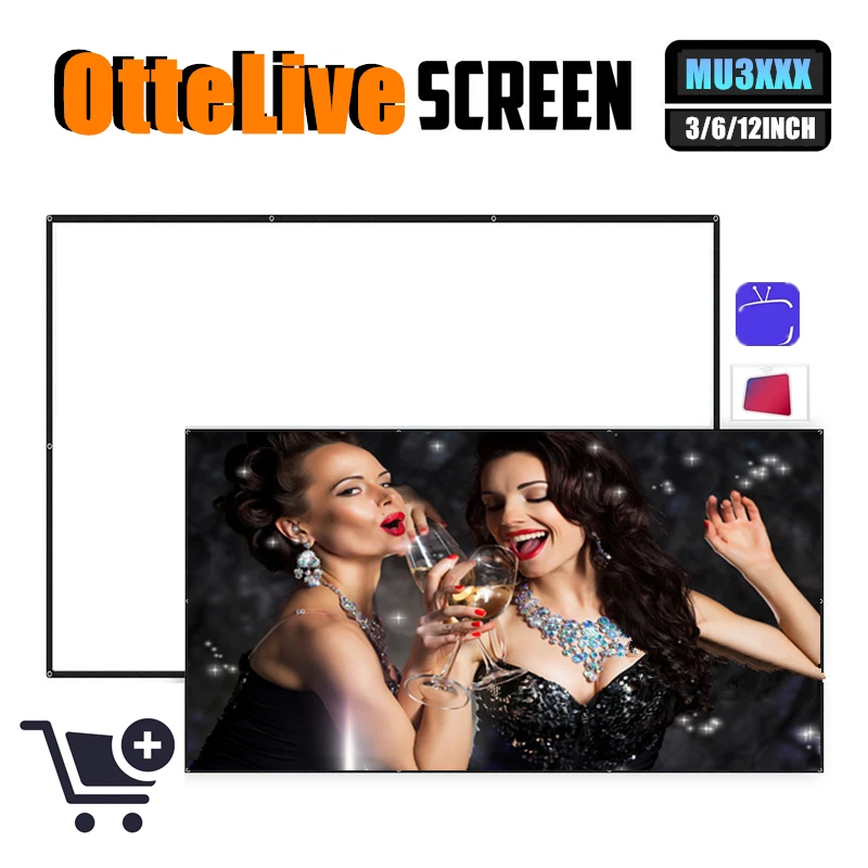

Аксессуары для экрана 2021 Ottelivee проекция пленки x-x OTTE.LIVEe для smaxters pro 4K защитная