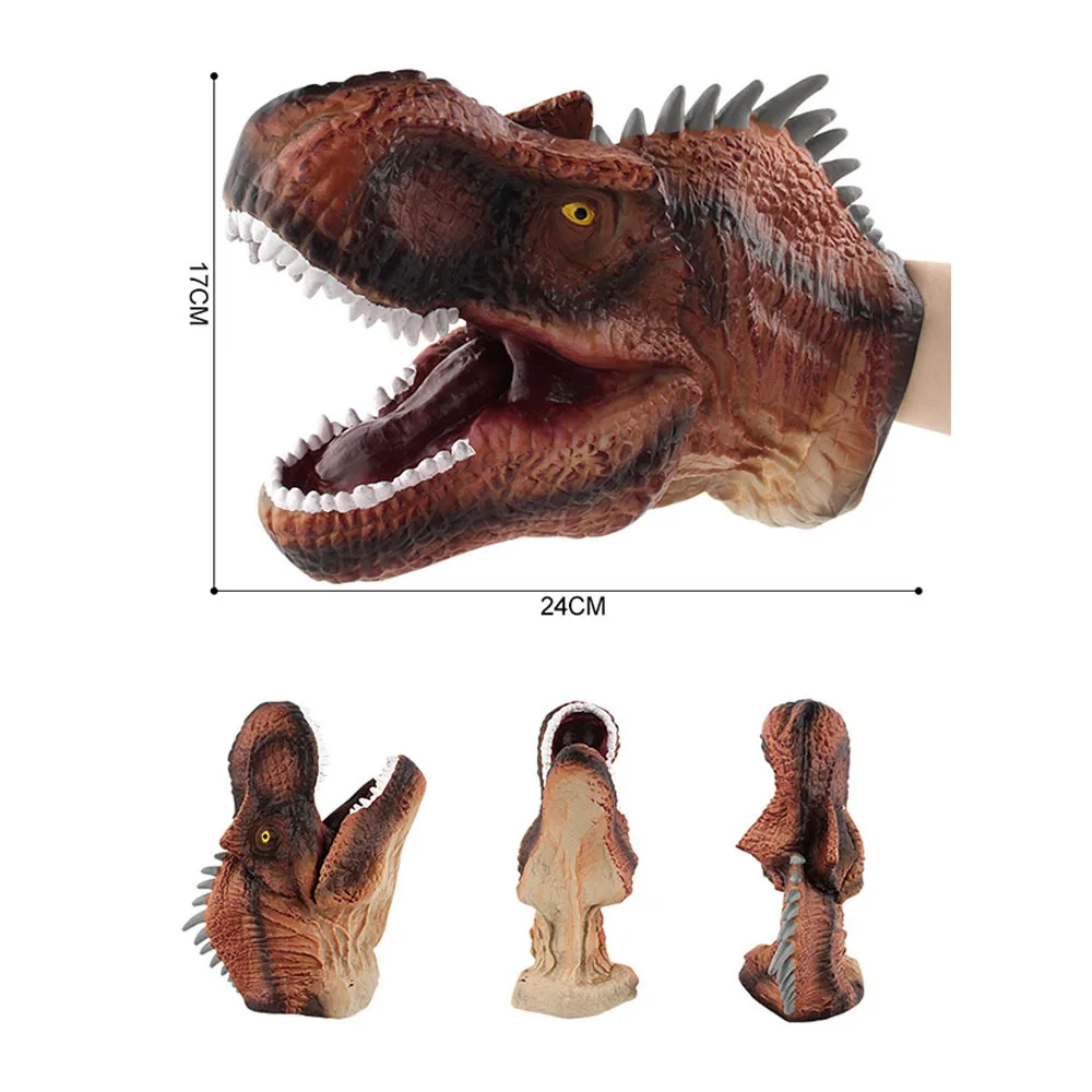 Динозавры ручной кукольный 2019 новый голова дикого животного крокодил Юрского