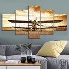 Ретро Стиль старый биплан картины Настенные Винтаж самолетом постер HD картина на стену для Декор в гостиную