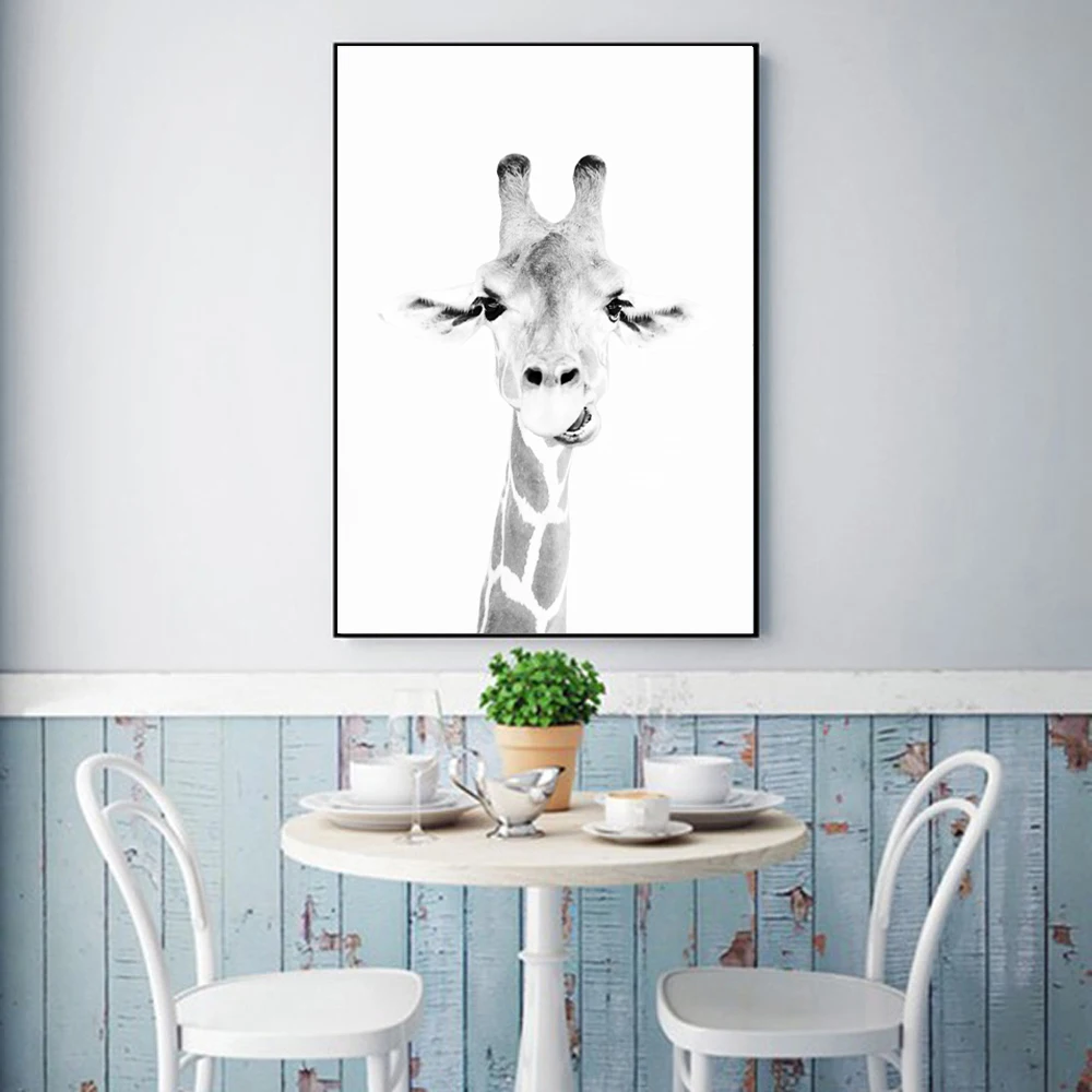 Картина на холсте с африканскими животными современные настенные картины