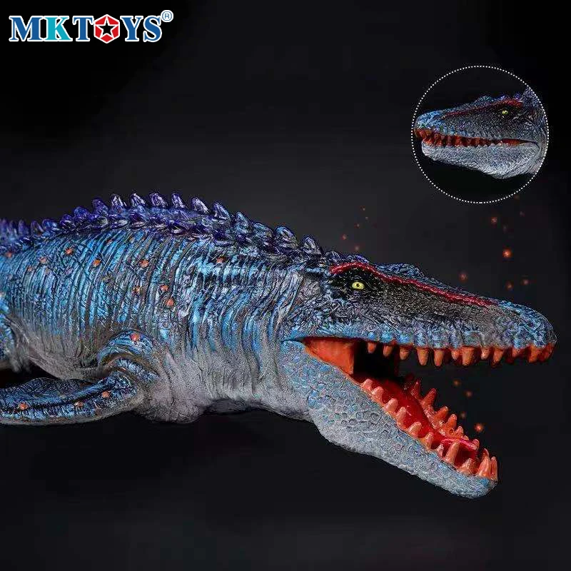 MKTOYS динозавр игрушки для мальчиков Mosasaurus Парк Юрского периода реалистичная