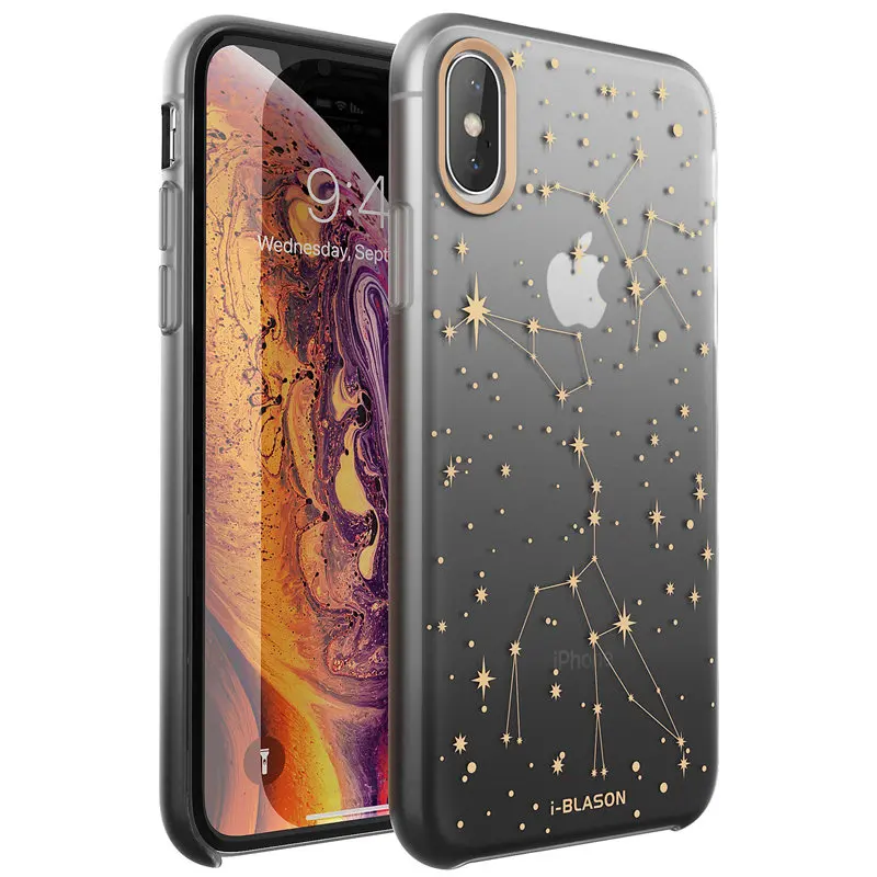 For iPhone X Xs Case 5.8" i-Blason OMG Series Slim Liquid Soft Rubber Protective Silicone XS (2018) / (2017) |