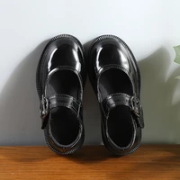 cuzullaa children leather shoes 1 12 years girls british shoes baby toddler girls korean student shoes performance shoes 21 37