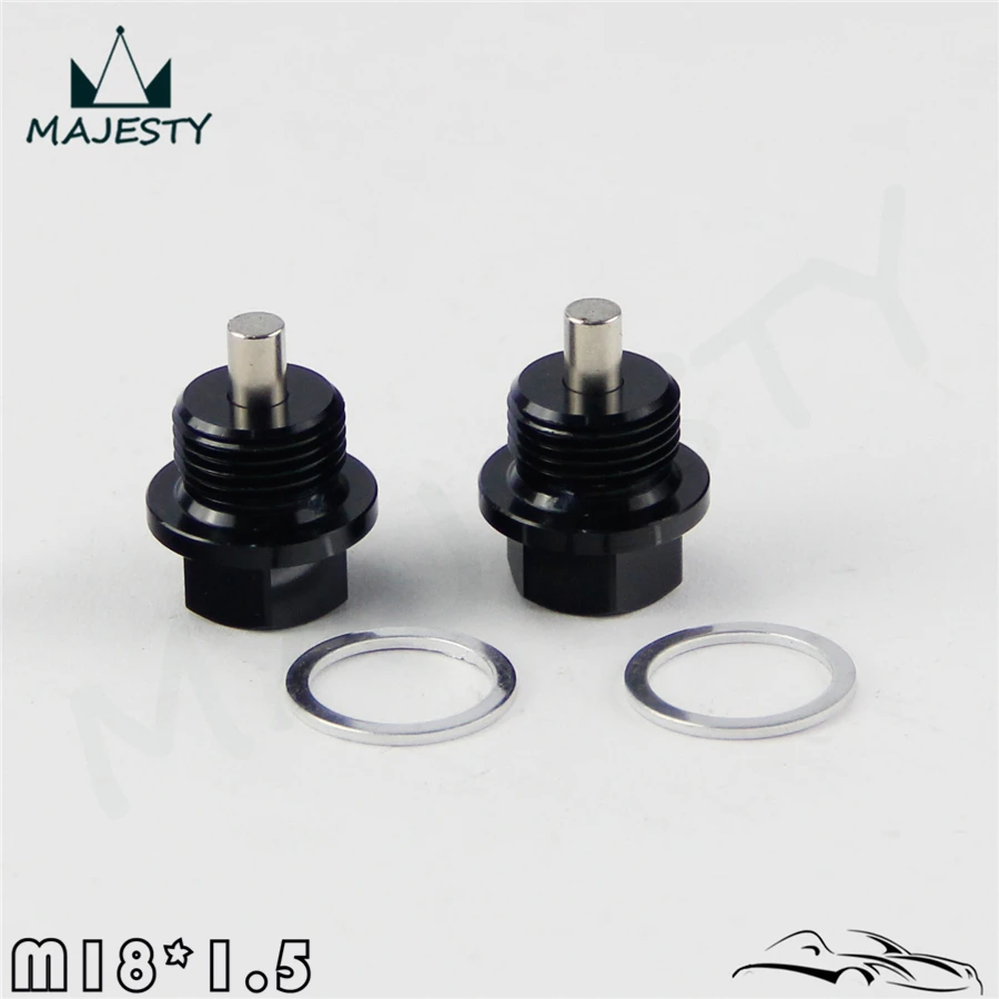 2 шт. магнитный масляный фильтр M18x1.5 для двигателя|bolt washer|washers boltsoil drain bolt |