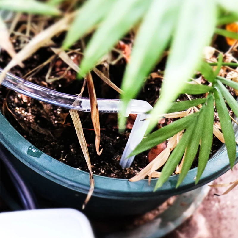 

Automatic Irrigation System For Potted Drip Irrigation Double Pump 20 Pcs Drop Intelligent Flower Shower Timing Watering Device