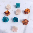 Заколки для волос с крабом женские, модные однотонные зажимы для укладки волос, аксессуары для волос, 1 шт.