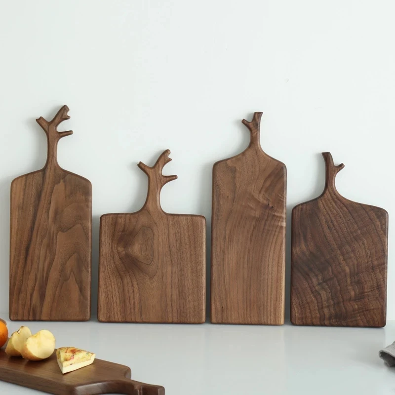 

Black walnut chopping boards wooden tray board cutting board kitchen baking utensils bread board