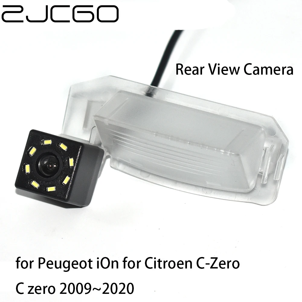 ZJCGO Car Rear View Reverse Back Up Parking Waterproof Night Vision Camera for Peugeot iOn for Citroen C-Zero C zero 2009~2020