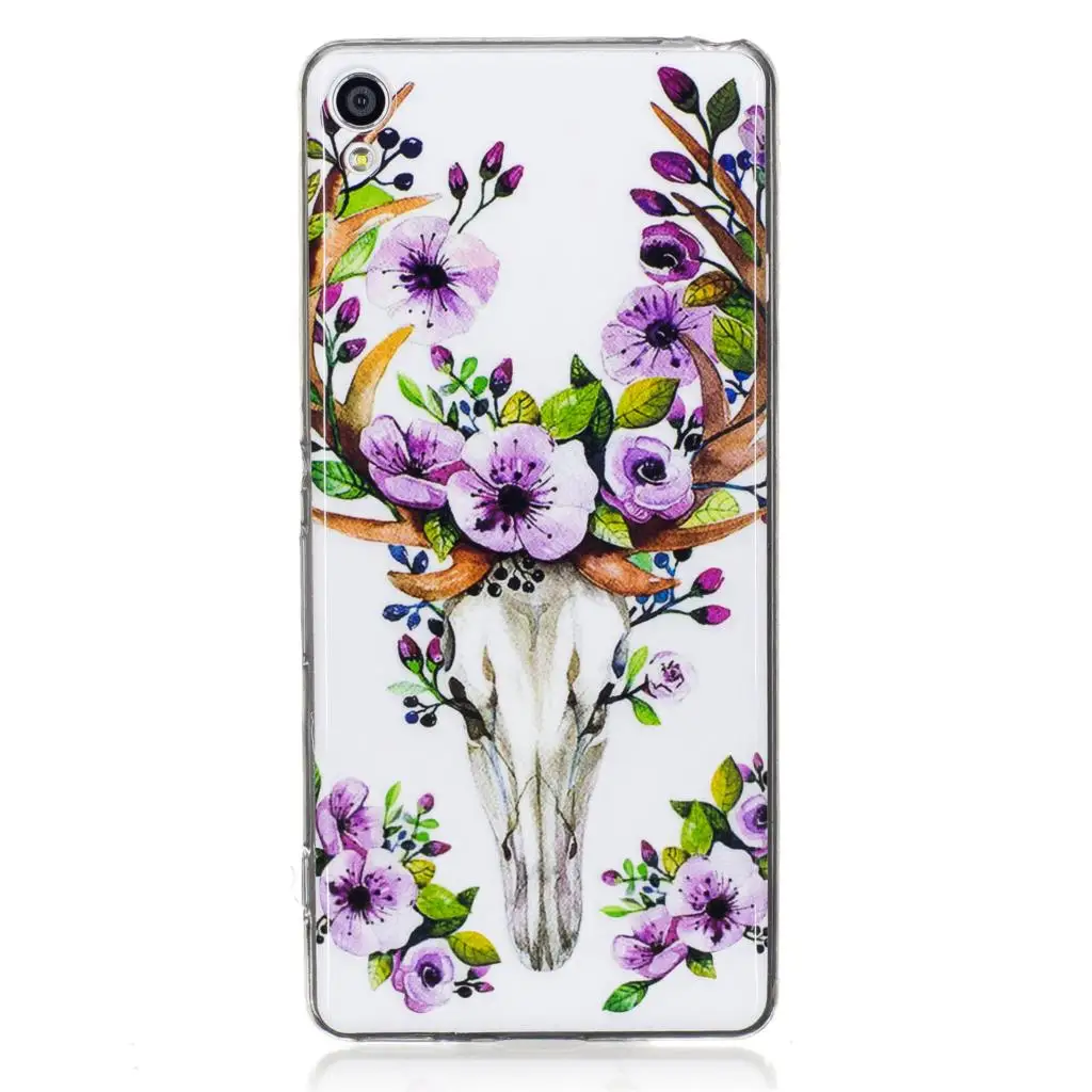 Чехол для ночного блеска sony Xperia XA1 G3121 G3112 G3125 G3116 G3123 Мягкий силиконовый чехол из