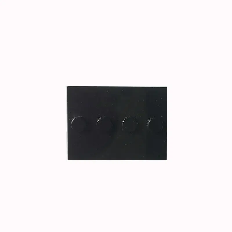 

2x3 Dots Blocks Black Baseplate Educational Creative Size For Children Toys