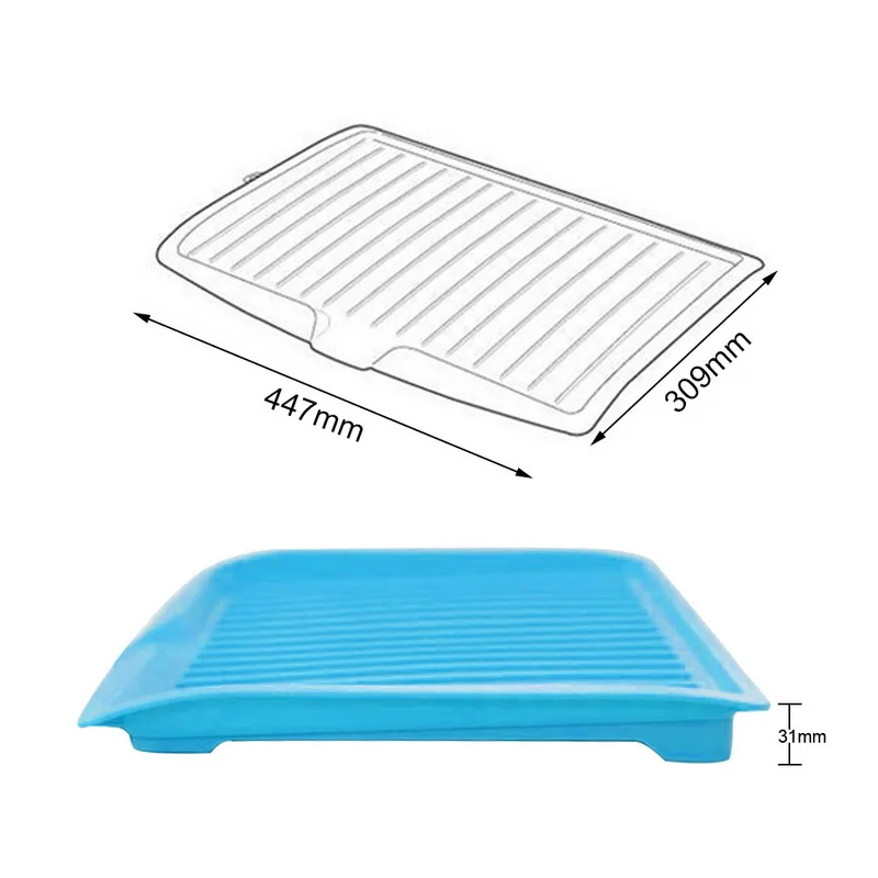 

Kitchen Ware Cutlery Drain Rack Plastic Dish Drainer Tray Kitchen Tools Storage Rack Organizer Cutlery Filter Plate Organizer