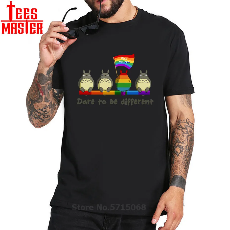 Повседневная мужская футболка 2020 футболки в стиле Харадзюку с животным принтом