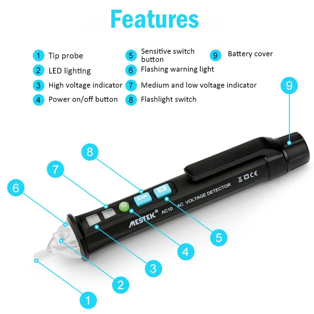 Цифровой вольтметр MESTEK устройство для измерения напряжения и силы тока 12-1000 в |
