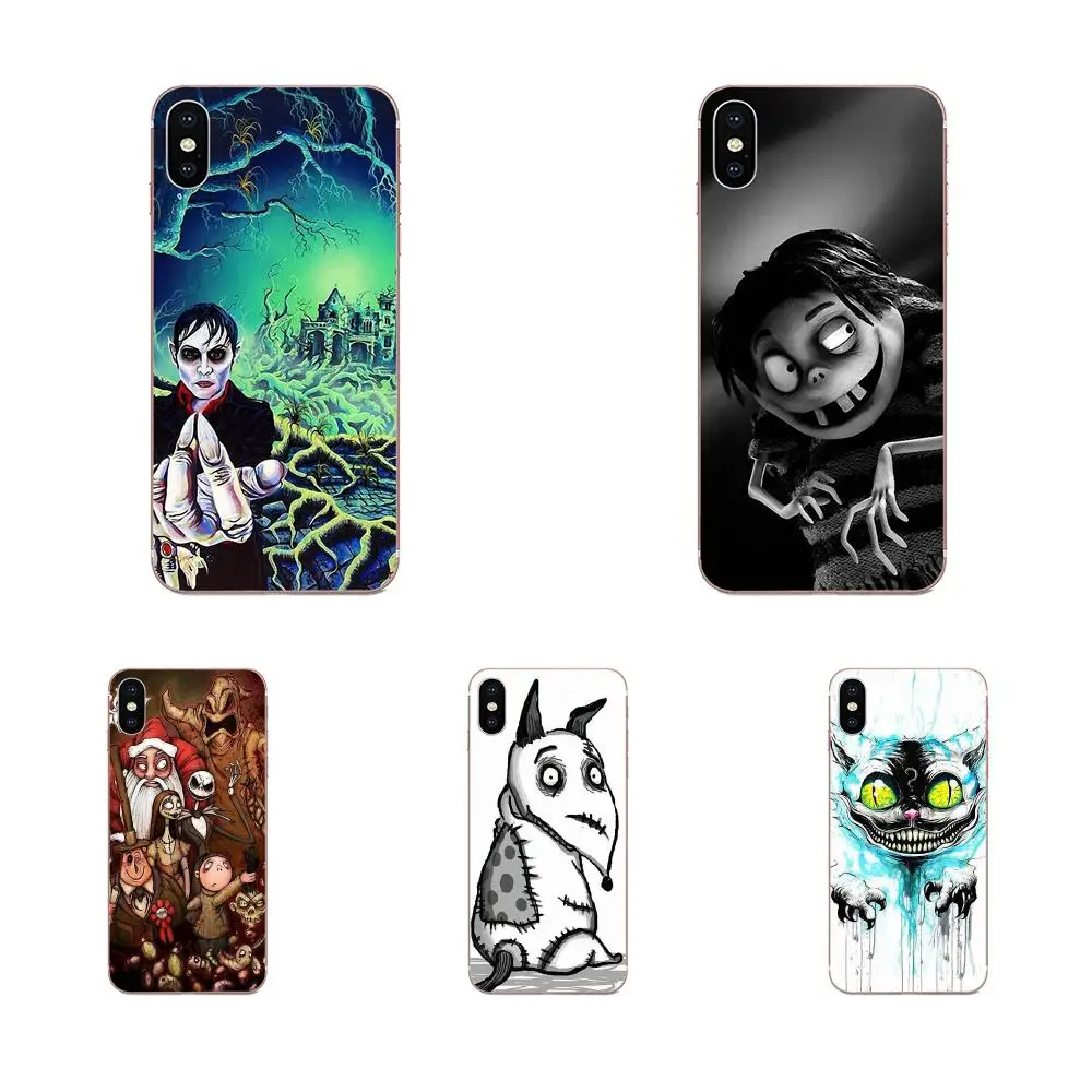 Tim Burton красивые аксессуары для телефонов Чехол Apple iPhone 4 4s 5 5C 5S SE 6 6S 7 8 11 Plus Pro X XS Max