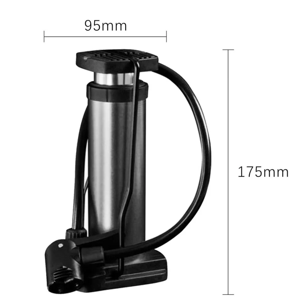Портативный мини-насос из АБС-пластика и алюминиевого сплава 5 цветов широкое