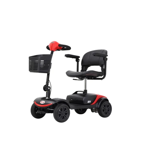 

Light Step Elderly Scooter Four-wheel Electric Scooter Folding Portable Elderly Disabled Power Car Smart Scooter