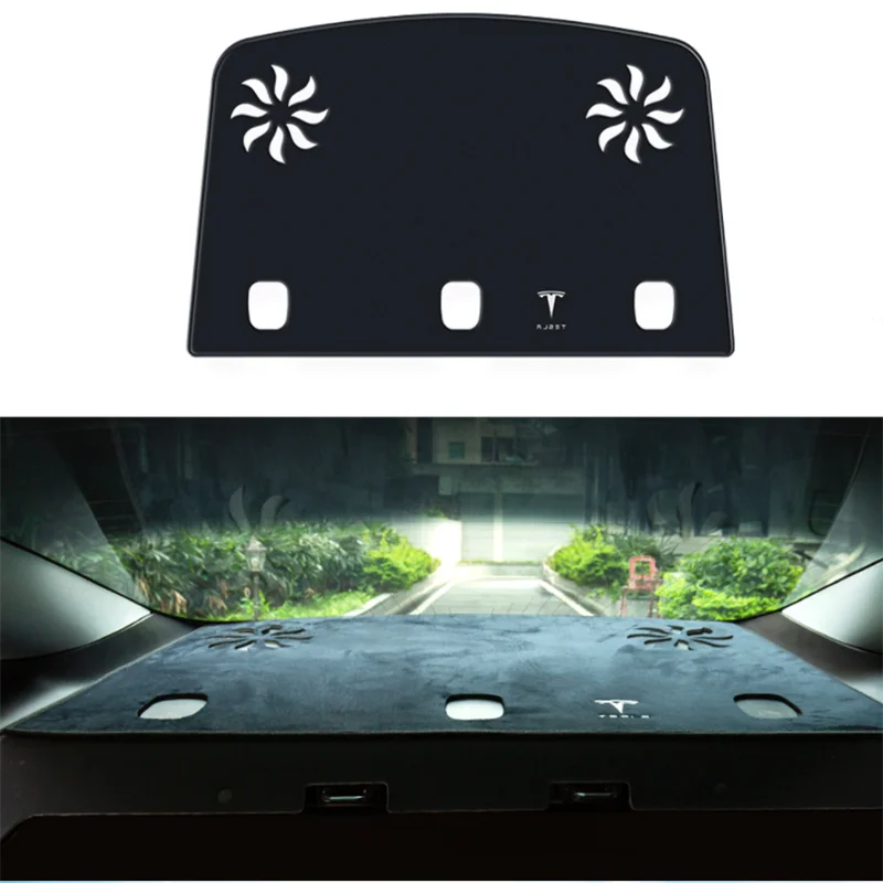 Коврик для приборной панели автомобиля Tesla Model 3/Y нескользящая накладка на заднее