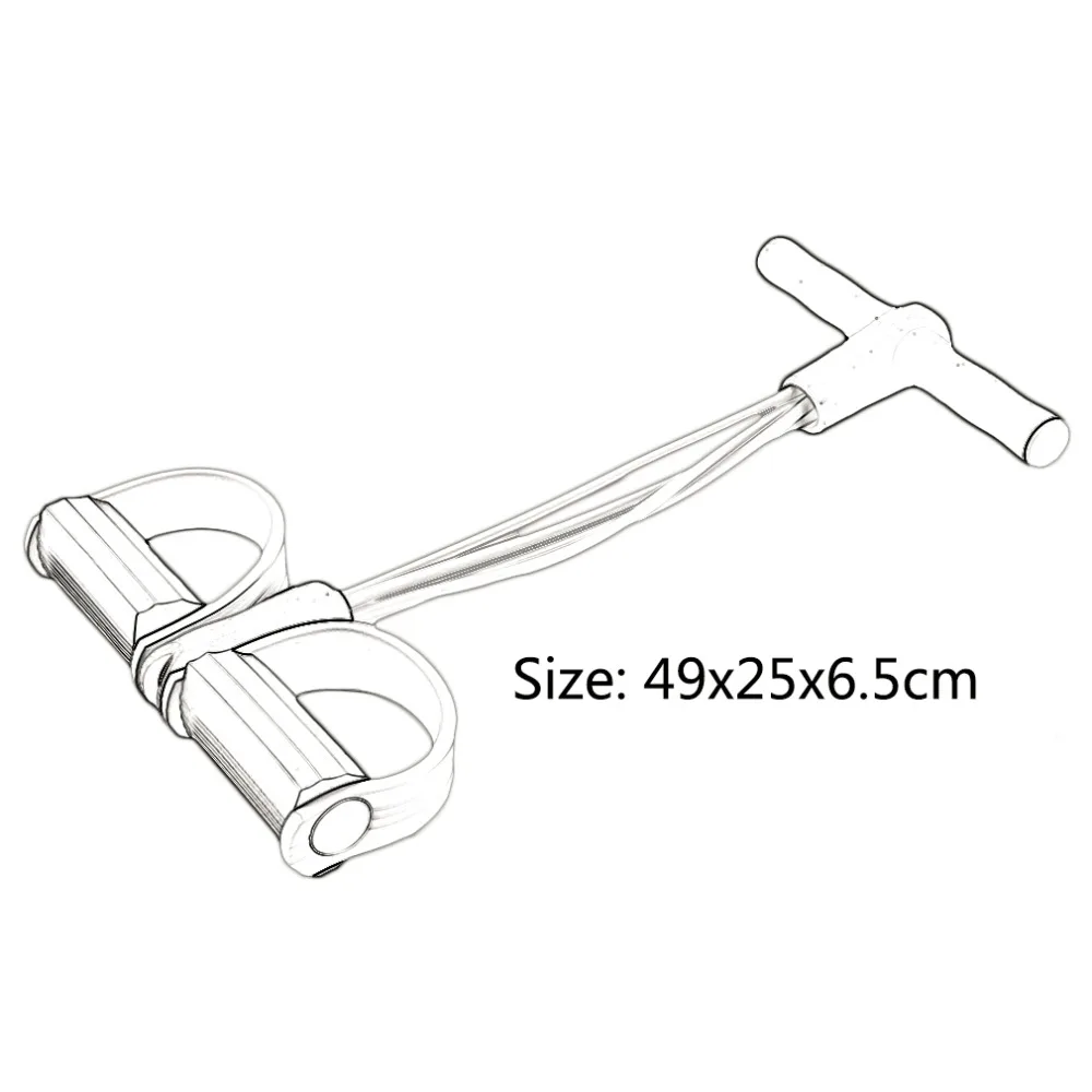 Четыре эластичных ремешка фитнес-сопротивление веревка оборудование для